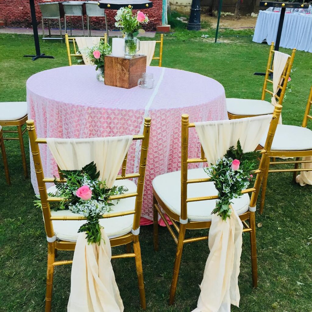 Chairs on Rent for Party